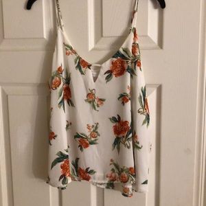 Lush chiffon tank